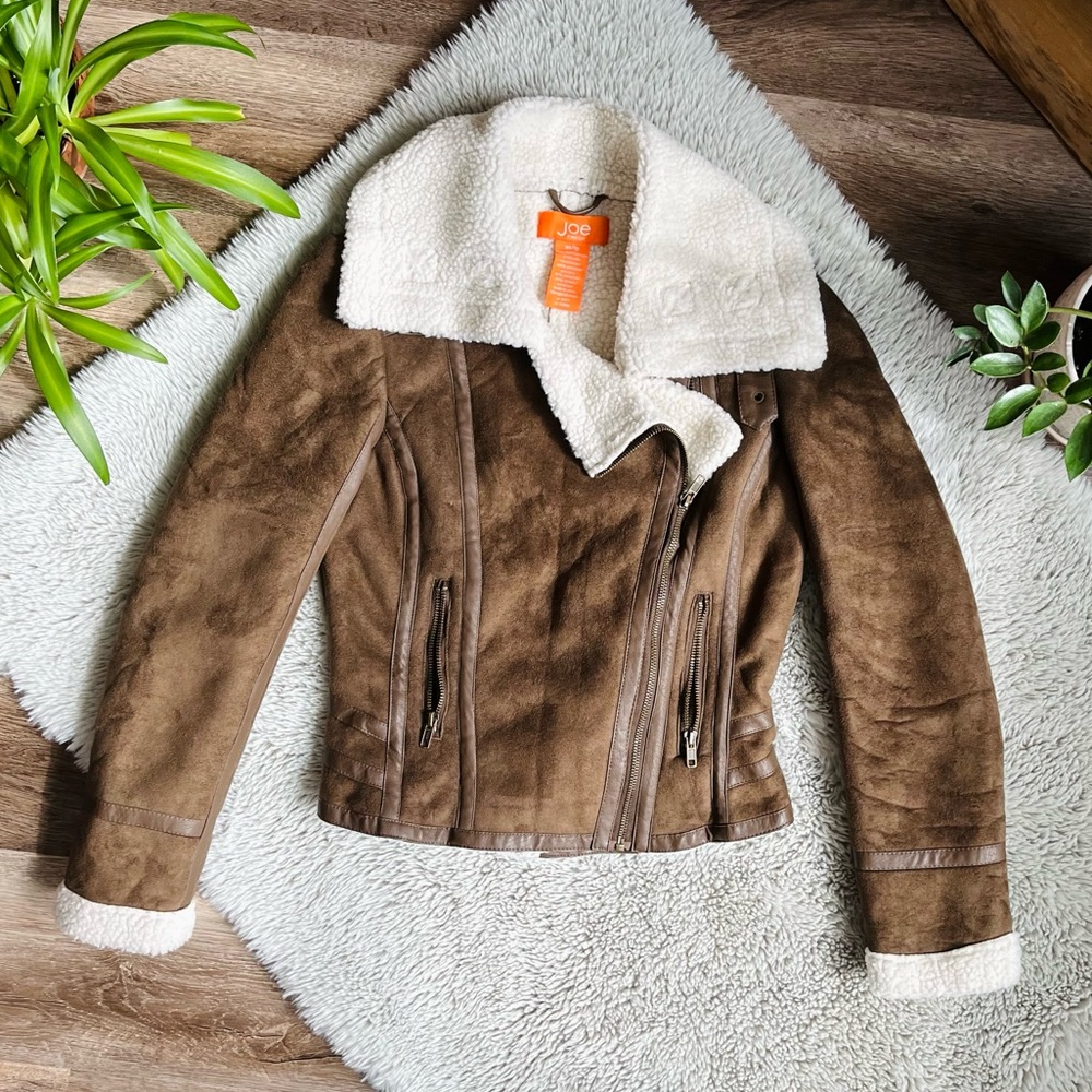 Joe Fresh Brown Bomber Jacket
